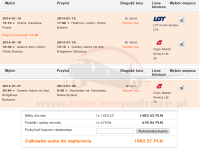 Loty na Barbados (styczeń)